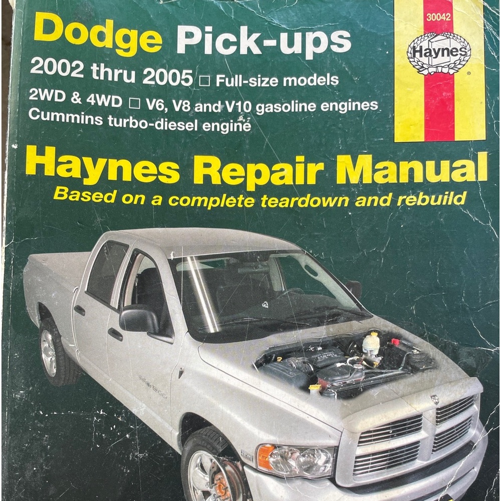 Dodge Pick-Ups 2002-2005 Haynes Repair Manual .